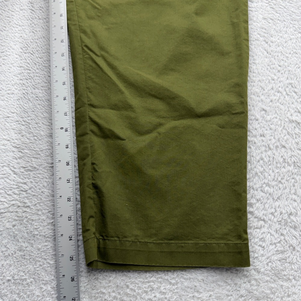 Nike Mens Olive Green Relaxed Straight Leg Casual Pants Size 40 Golf - Picture 4 of 10
